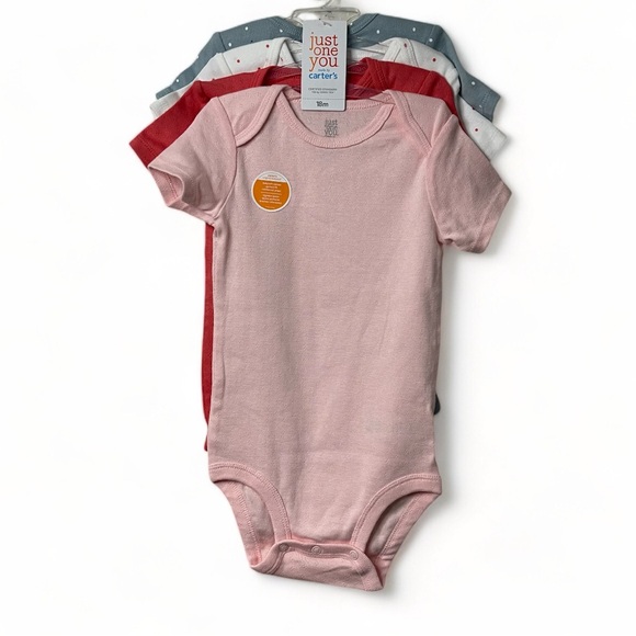 Carter's Just One You® Baby Girls' 4pk Basics Bodysuit | New - Picture 2 of 9